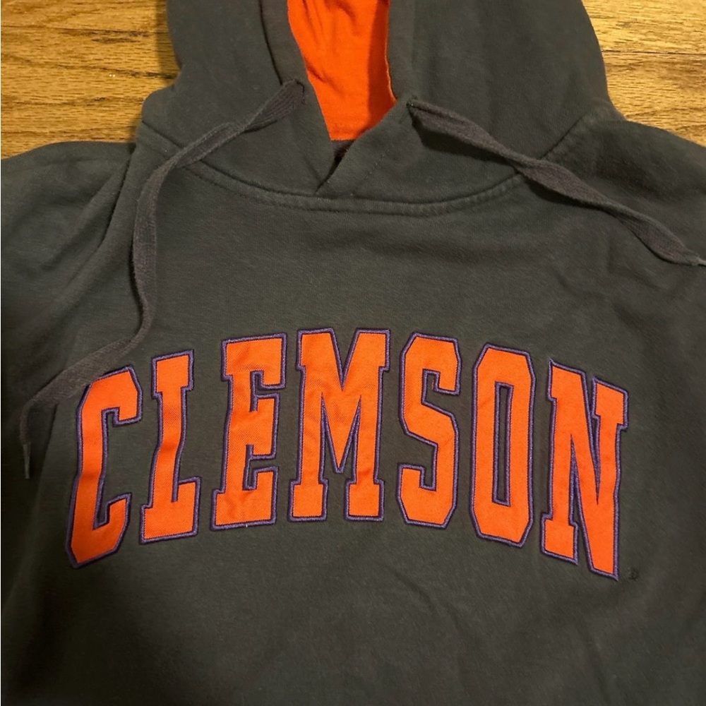 Clemson gray hoodie